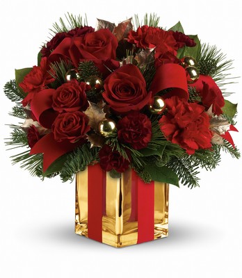 All Wrapped Up Bouquet by Teleflora